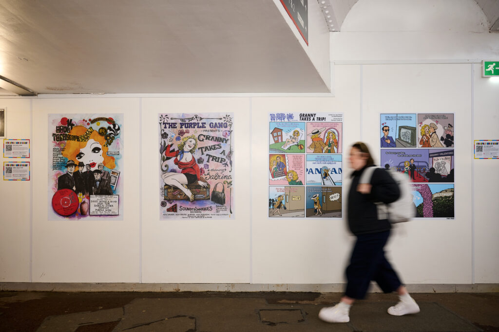 Avanti West Coast unveils new Stockport station artwork celebrating the town’s music history